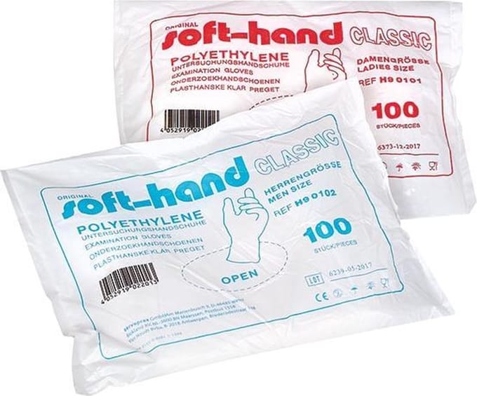 Soft-Hand Poly Classic - voor dames  -  100 stuks