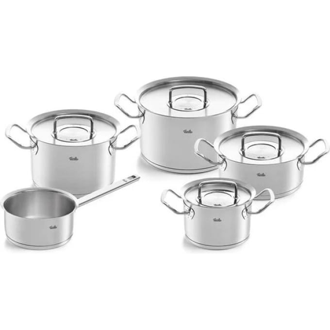 Fissler Original Profi Collection - 5 Delig - Steelpan - RVS deksels