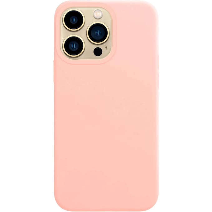 iPhone 13 Pro Max Siliconen Back Cover - Roze