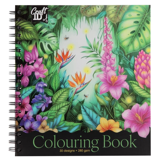 Kleurboek Volwassenen 30 Designs 22,8x25,3x1,8 Cm