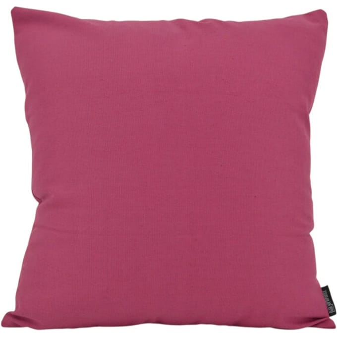 Gek op kussens! Sierkussen uni wijn | 45 x 45 cm | katoen / polyester