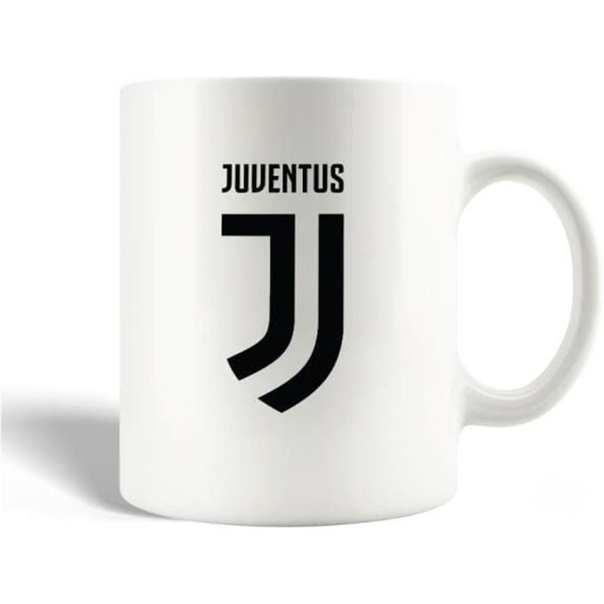 Mug en Céramique Juventus Logo Noir Club de football