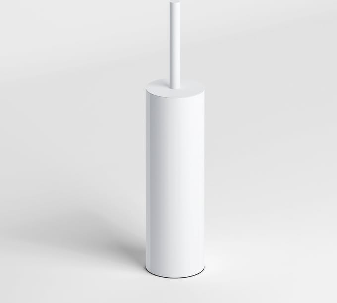Clou Sjokker toiletborstelgarnituur 8x37.2cm staand Wit mat