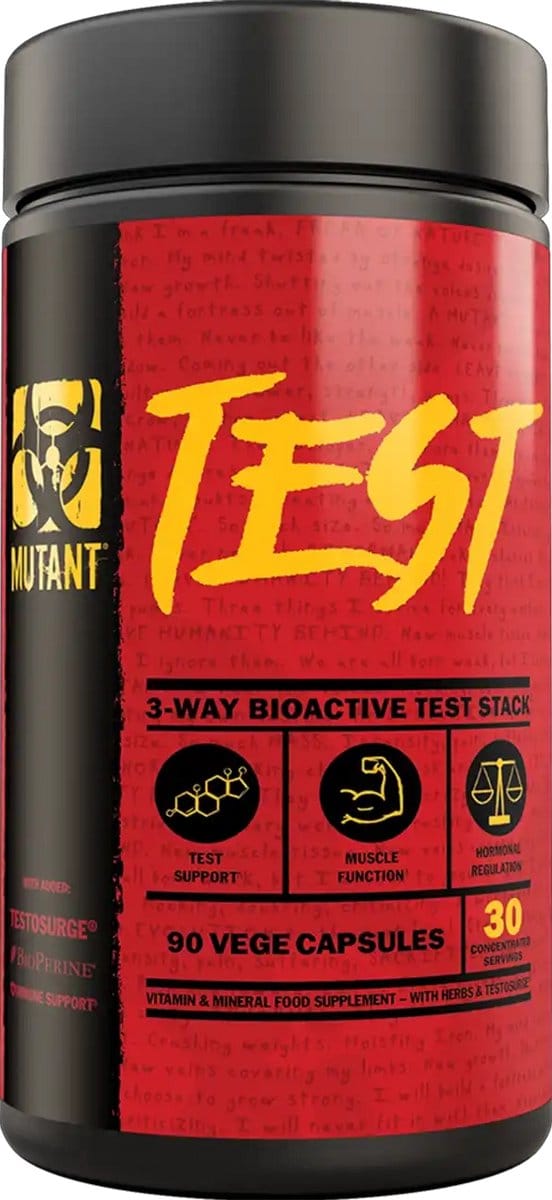 Mutant Test (90) Unflavoured - Testosteron Booster - Testo Booster-Complex