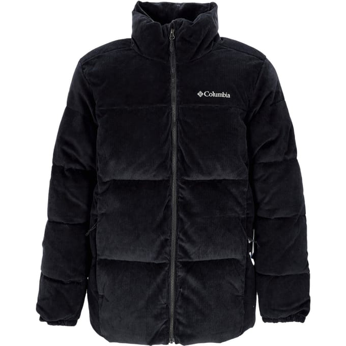 Mannen jas Puffect Corduroy jas zwart