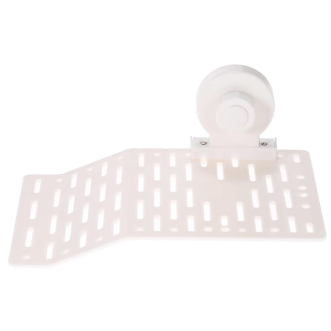 Aquarium Tank Schildpad Zonnen Platform Dok Drijvend voor Amfibie Schildpad Met Zuignap L Size white