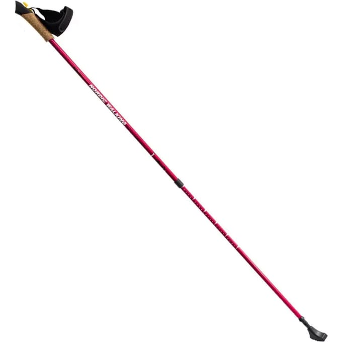 Nils NW607 - Nordic Walking Stokken - Teleskopisch - Ergonomische Handgrepen - Antislip