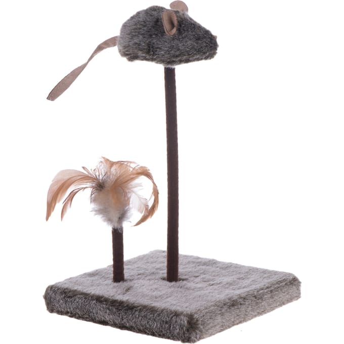 Kattenspeelplank Wild Mouse met Geluid en LED 1 stuk