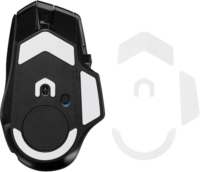 kwmobile muis voeten sticker geschikt voor Logitech G502 X Plus - Computermuis glijder - Stickers in wit