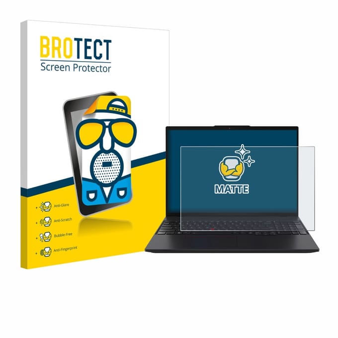 BROTECT - Screenprotector voor Lenovo ThinkPad L16 Gen 2 - Folie Beschermfolie matte