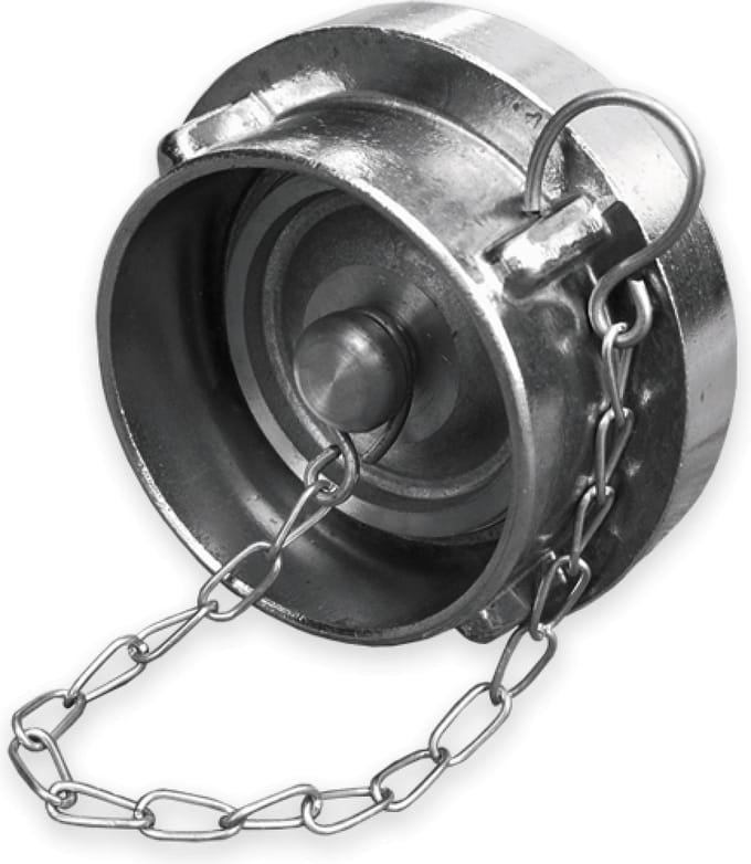 Bradas STORZ afsluitkap – Voor 4" koppeling – Robuust – Afsluitdop – Voor industrie en tuinbouw
