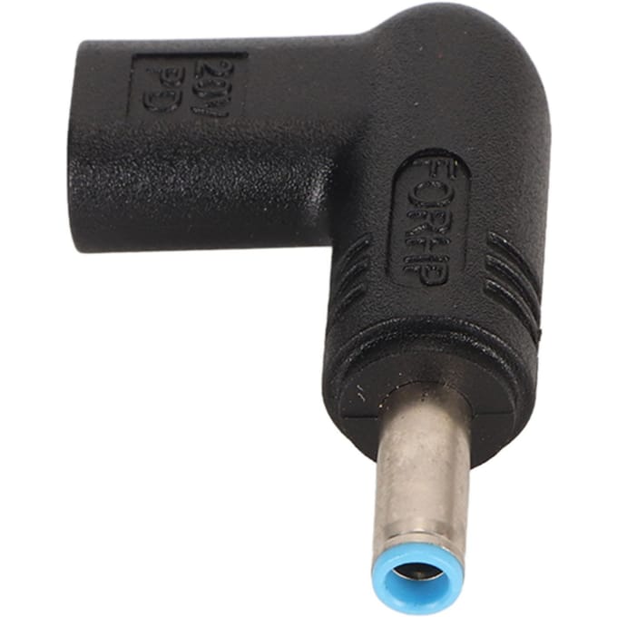 Type C vrouwelijk naar 4,5 x 3,0 mm DC-adapter Professionele efficiënte 100W PD USB C naar DC-stroomadapter voor