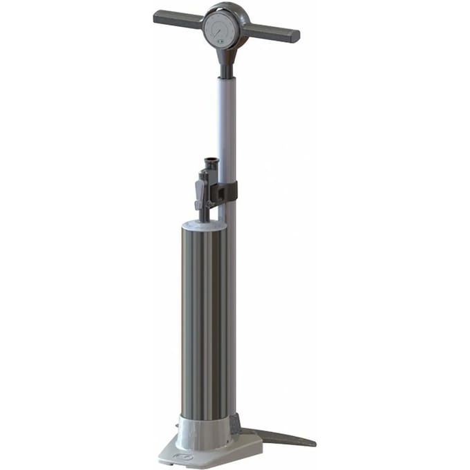Voetpomp met analoge drukmeter Crankbrothers Klic