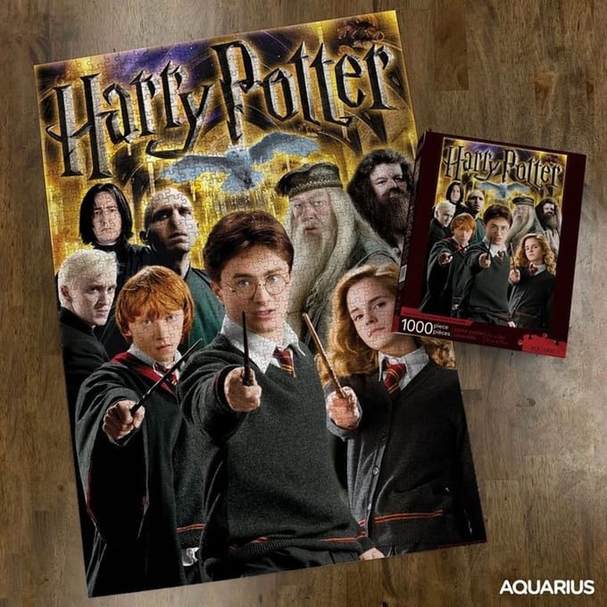 Aquarius puzzel Harry Potter Collage - 1000 stukjes - legpuzzel.