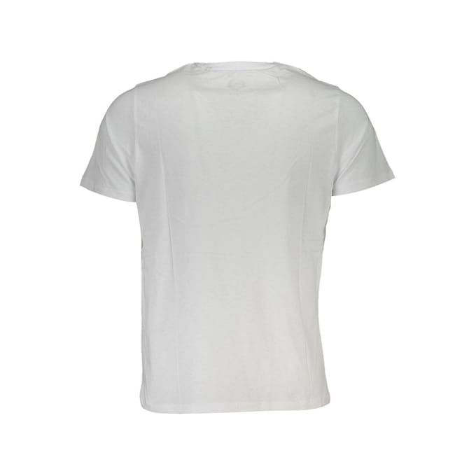 Gianmarco Venturi Bianco Katoenen Heren T-Shirt