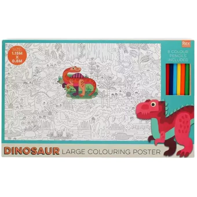 Kleurpotloden Rex London Baby Dinos