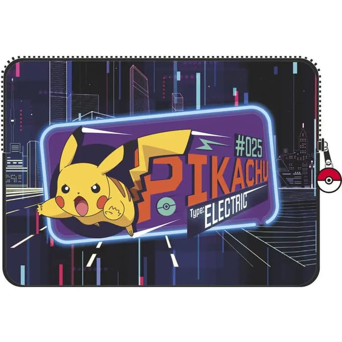 Cyp Brands Pokémon Pikachu Laptophoes Transparant