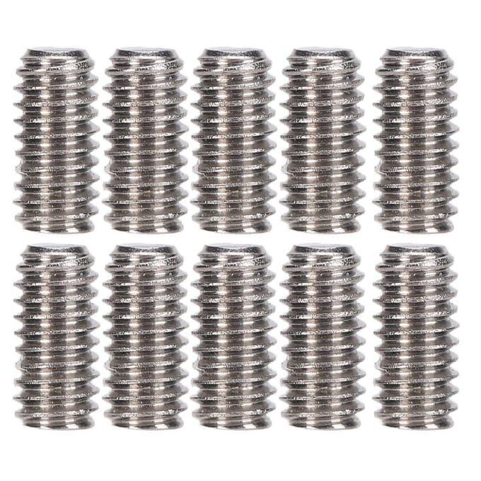 50 stuks Set Schroef A2?70 Roestvrijstalen Stelschroeven Assortimentskit Hardware Bevestigingsmiddelen SetM3x10