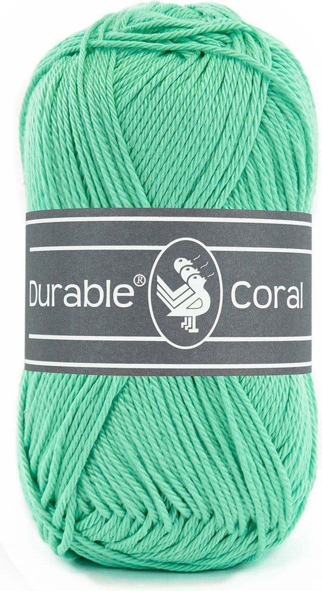 Durable Coral - 2138 pacific green - Gemerceriseerd Katoen Garen