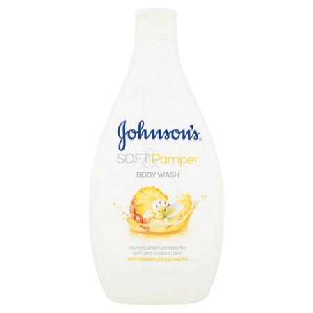 Johnson's Soft &amp; Pamper Body Wash 400 ml