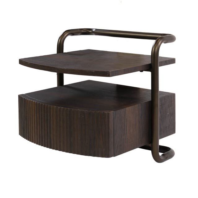 Hoyz Collection - Nachtkastje Bend - Bruin - 35x39x37 cm