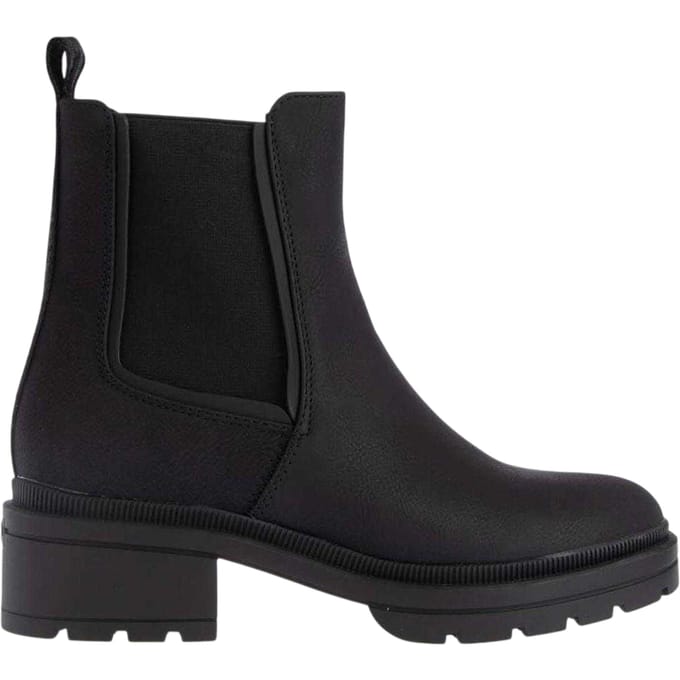 Rocket Dog Dames Iggie Chunky Sole Chelsea Boots (Zwart)
