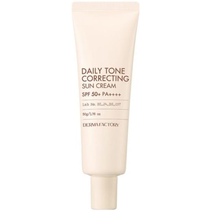 [DERMA FACTORY] Daily Tone Correcting Sun Cream SPF 50+ PA++++ 50g white