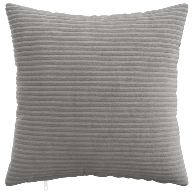 vidaXL - Kussensloop - 6 - pcs - HEERLEN - Lichtgrijs - 30 - x - 30 - cm - corduroy