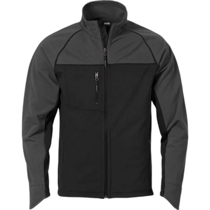 Fristads Fleecejack 1475 Mic - Zwart - XL