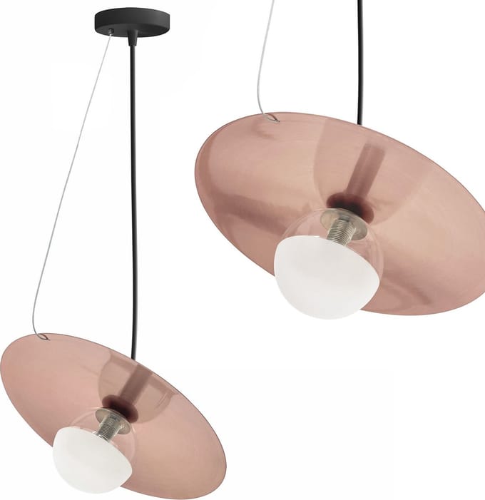 Toolight App1418-Cp Hanglamp Zwart 30X30X1Cm