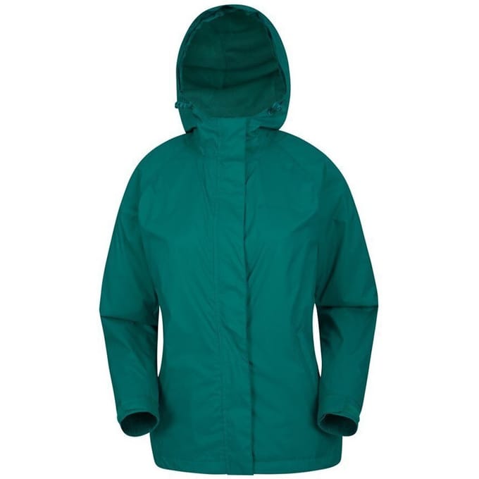 Mountain Warehouse Torrent Waterdichte Jas voor heren (Donkergroen)