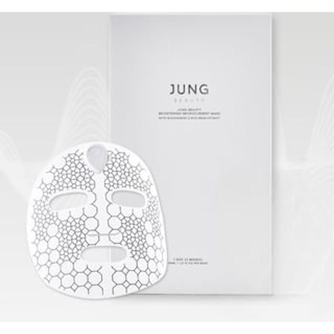 Jung Beauty - Brightening Microcurrent Mask with Niacinamide & Rice Bran Extract 1 sheet (not include device)