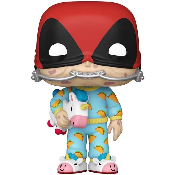 Vinyl verzamelaarsbeeldje Funko Deadpool Parody POP! Sleepover