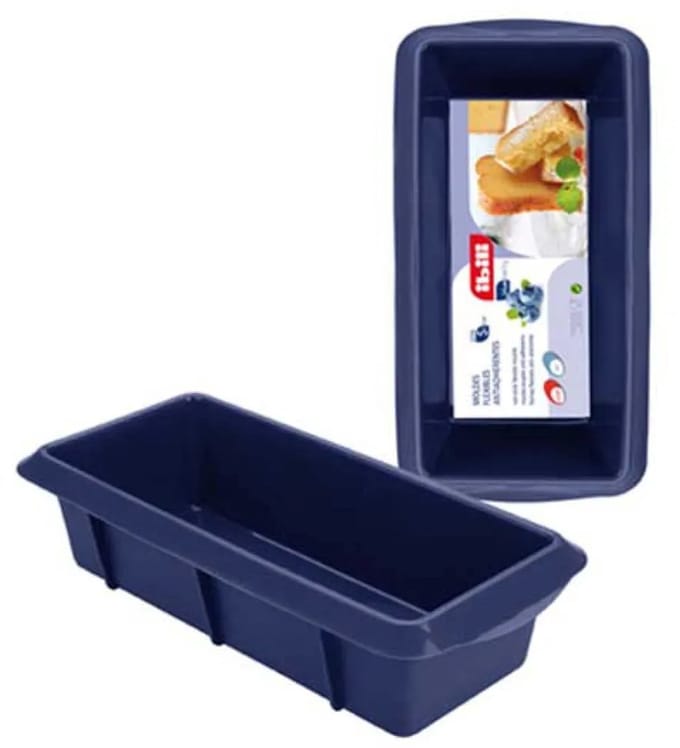 Moule à Cake - IBILI - 870005 - 30 x 10,5 x 6,5 cm - 100% Silicone - Compatible Lave-Vaisselle
