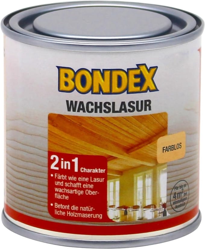 Bondex Wax Glaze Kleurloos 0,25 l - 352670