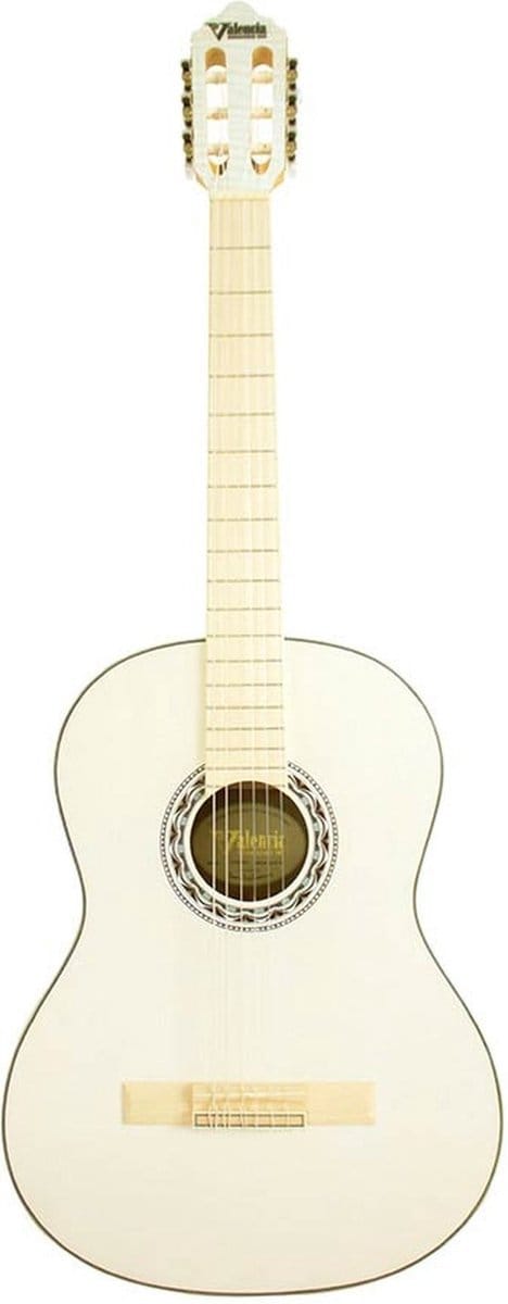 Valencia VC354VR Klassieke Gitaar 4/4 Ivoor Satin