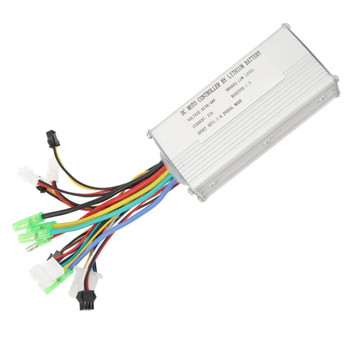 Fiets Lithium Conversie Controller Kit 22A Controller M5 Displaypaneel Duimgas Trapondersteuning black