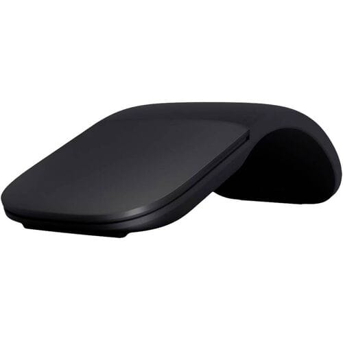 Microsoft Surface Arc Muis Bluetooth BlueTrack Zwart 2 Toetsen 1200 dpi Vouwbaar
