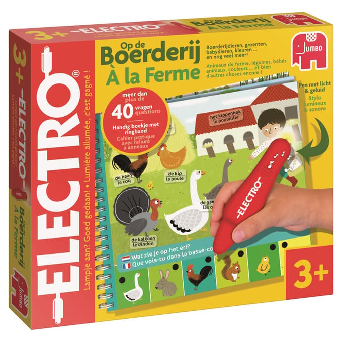 Jumbo Electro Wonderpen op de boerderij Bordspellen