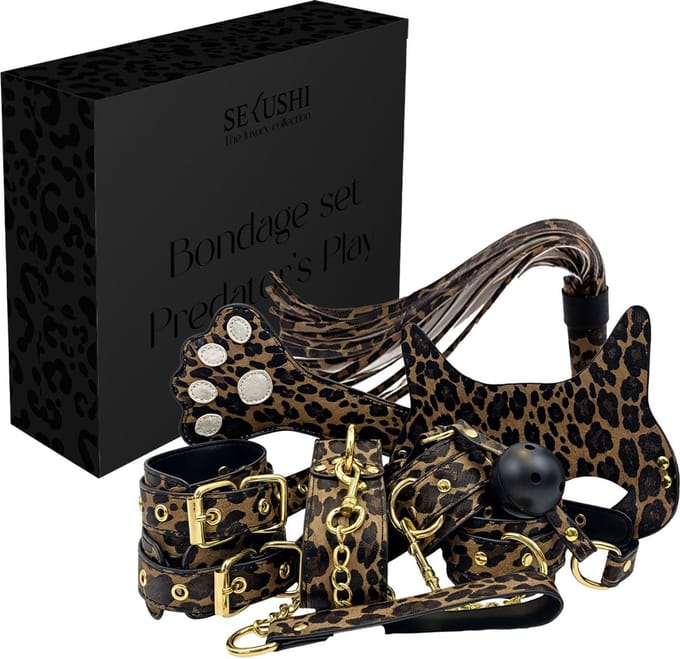 Cupitoys® Bondage set - Predator's Play - 7-delig