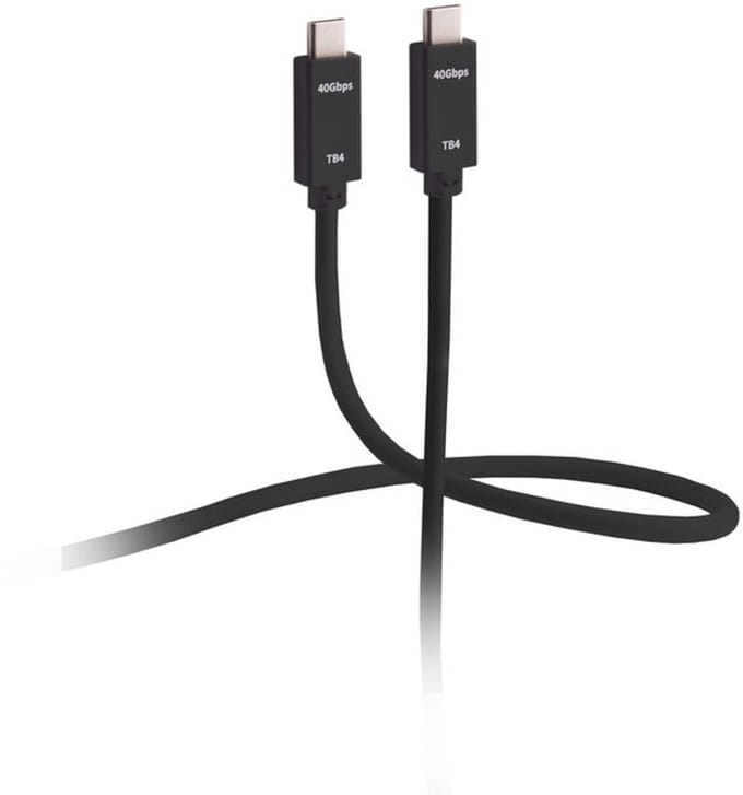 USB-C® Verbindungskabel, Typ-C Stecker auf Typ-C Stecker, TB4, UltraFlex, 1,0m