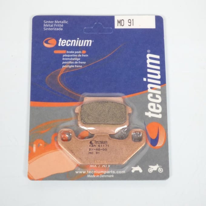 Plaquette de frein Tecnium pour Quad Suzuki 500 LT 1990 AVG/AVD / RL Neuf