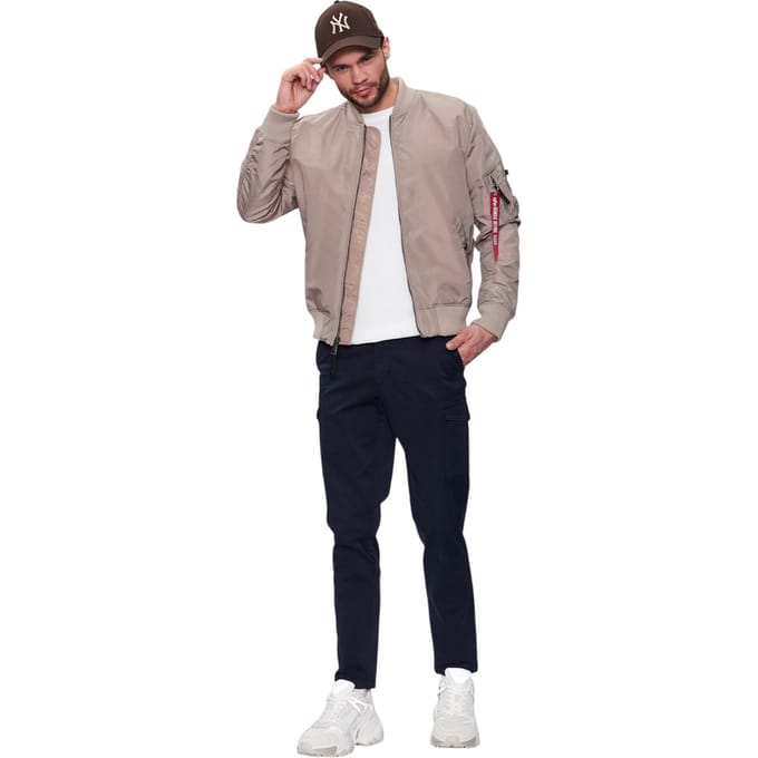 regular fit jack met opstaande kraag