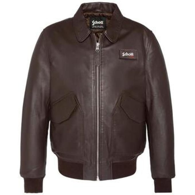 Leren Jas Schott LCJET