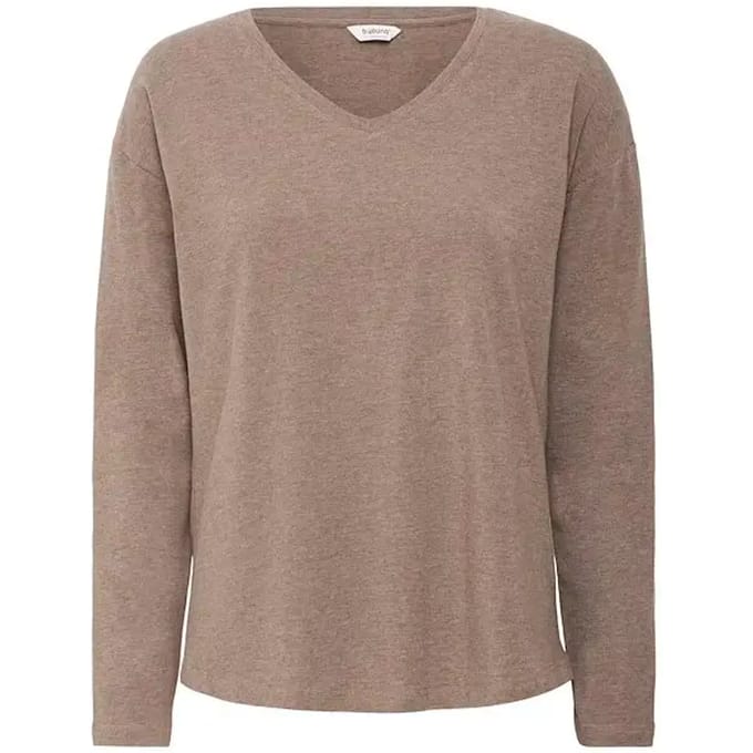 b.young - BYPAMILA LS V NECK TSHIRT - Dames - T-shirts