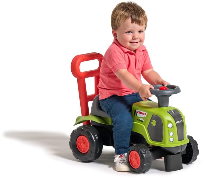 Falk looptractorduwer Baby Claas Arion 470 met claxon - UNI