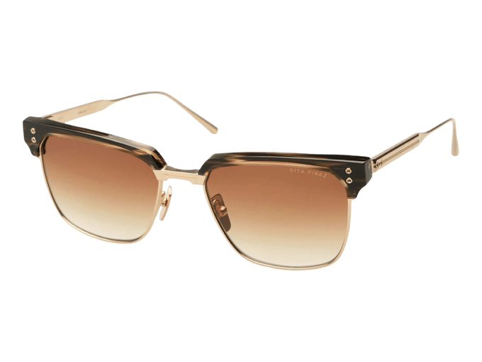 Dita FIRAZ DTS431 03 Zonnebril - Unisex - Bruin