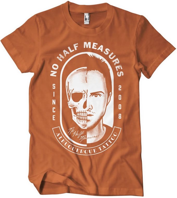 Breaking Bad T-shirt No Half Measures T-shirt SP-1-BB025-H70-16