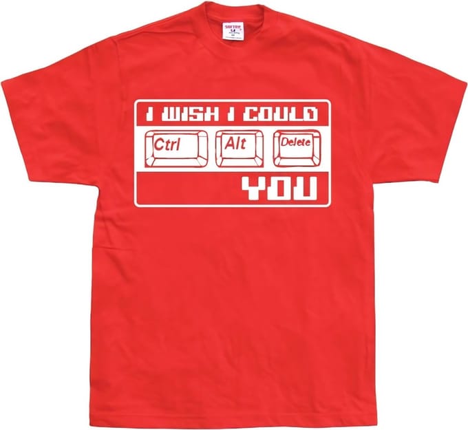 Hybris Ik zou willen dat ik je met CTRL-ALT-DEL kon verwijderen! Red