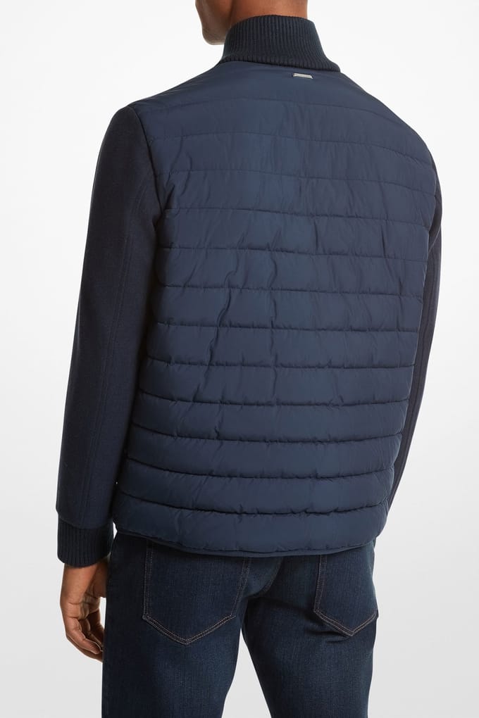 Michael Kors Melton Mock Neck Jacket Midnight Taglia: S | Giacche leggere Outlet | Uomo